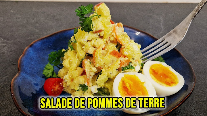 SALADE DE POMMES DE TERRE FACILE : Une Recette Savoureuse en Entrée ou en Plat !