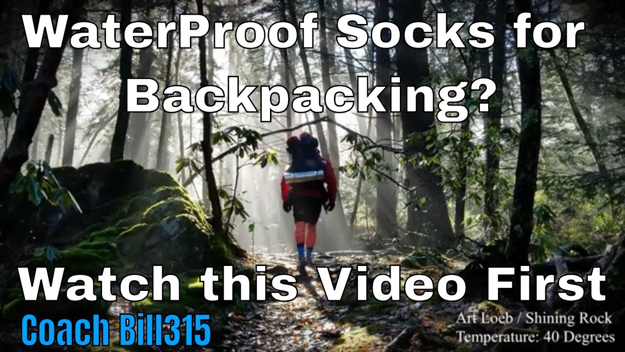 WaterProof Socks For Backpacking? YouTube