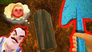 Откопал Дочь Соседа и Сбежал из Его Дома! - Hello Neighbor Привет Сосед Откопал Дочь Соседа и Сбежал из Его Дома! - Hello Neighbor Привет Сосед