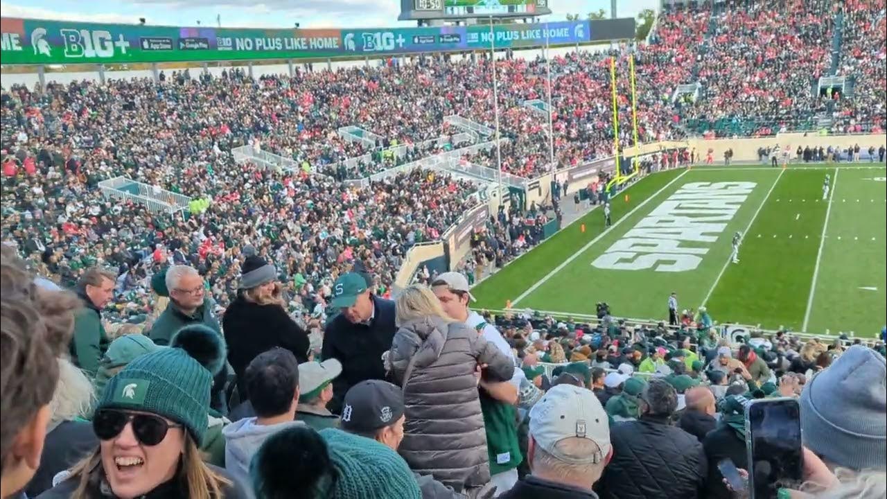 MSU vs OSU Fan Fight YouTube