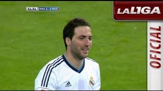 Gol de Higuaín (4-2) en el Real Madrid - RCD Mallorca - HD