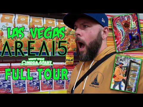 Area 15 Omega Mart in Las Vegas | not what you think it is | full tour | meow wolf