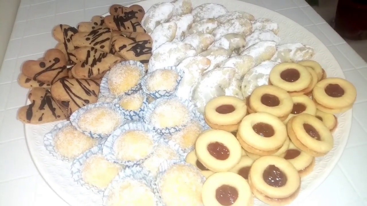 ‫حلوة العيد باعجين واحد حضري اربع اشكال 😍😍😍‬‎ YouTube