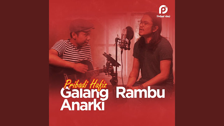 Galang Rambu Anarki
