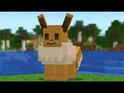 【マイクラ】モブをポケモンに作り直すマインクラフト