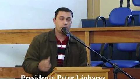Pronunciamento do presidente Peter Linhares 09 05 ...