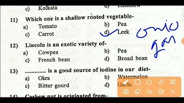 Previous Year Question Paper JRF horticulture 2015 ll   #icarjrf