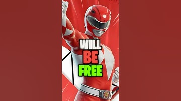 Power Ranger Fortnite SKINS are FREE!