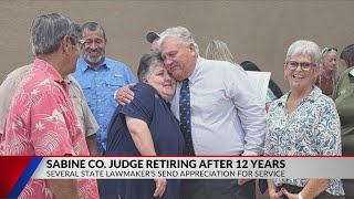 Sabine County Judge retiring after 12 years of service