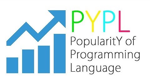 PYPL PopularitY of Programming Language index