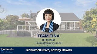57 Kurnell Drive, Botany Downs   Tina Gao