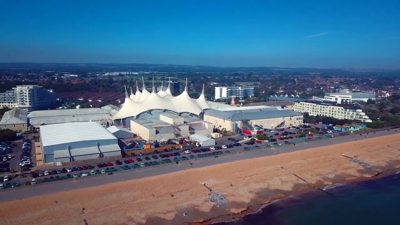 Bognor Regis in West Sussex UK  in September heatwave 2023