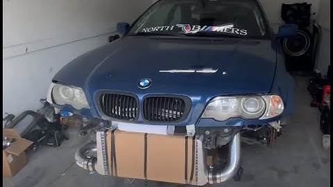 BMW E46 Turbo build: Part 2 - Oil feed line and adapter + more mock ups