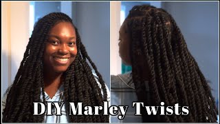 Marley Twists Tutorial | Protective Style for Natural Hair | Naomi Onlae