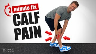 3Minute Routine For Tight, Painful Calf Muscles [FAST RELIEF!]