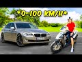 SCUTER VS BMW | DE LA 0 LA 100 KM/H **S-A STRICAT 🤦🏻♂️**