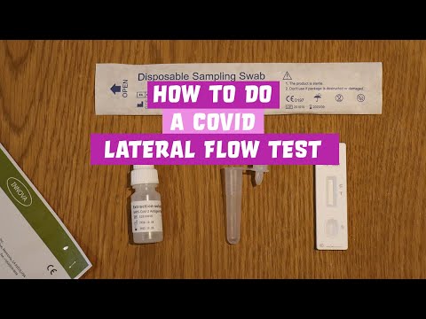 How to do a Covid-19 Lateral Flow Test