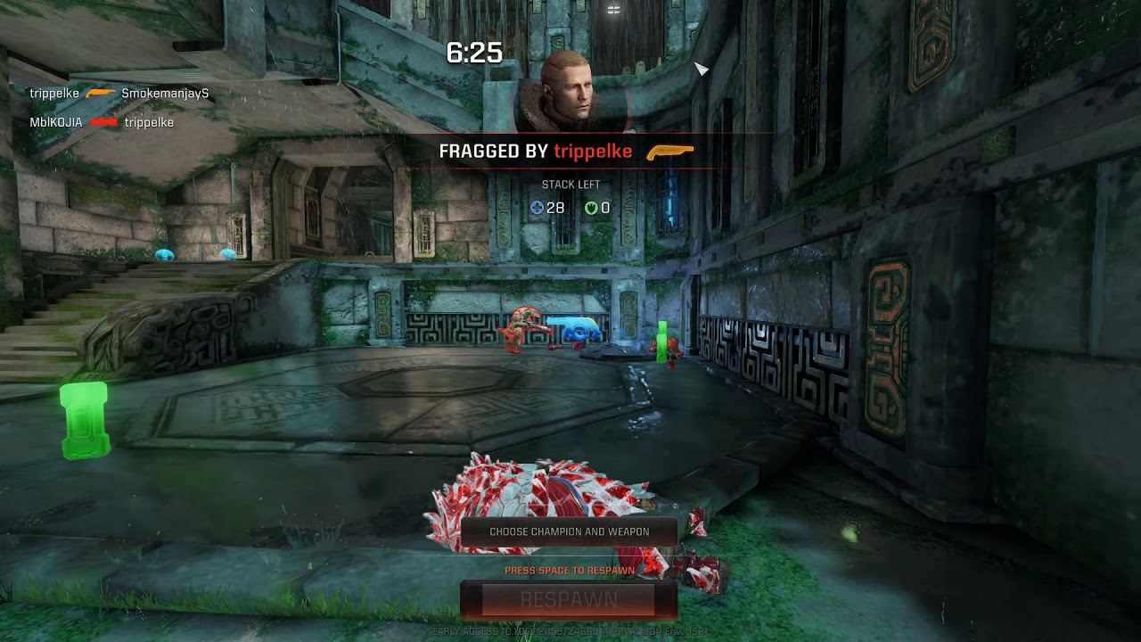 quake champions Nail gun god YouTube