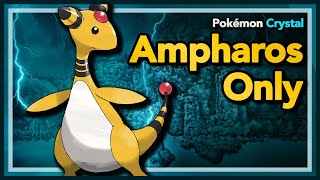 How fast can I beat Pokémon Crystal with an Ampharos only? - Pokémon Crystal Solo Challenge