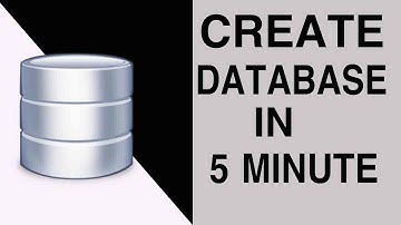Create database in 5 minutes || Create database schema || Database Design