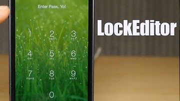 Cydia Tweak: LockEditor