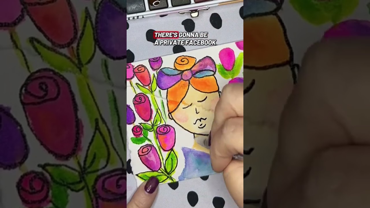 Советы и приемы по работе с акварелью — как сделать открытку ручной работы, идеально подходящую д...