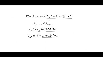 converting soil bulk density in g/cm3 to  bulk unit weight in KN/m3
