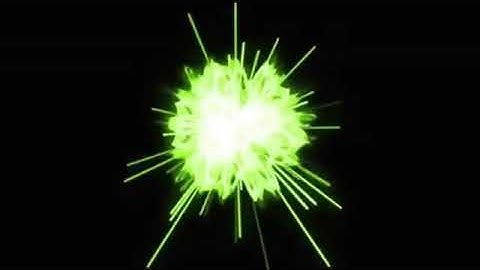 Youtube Green splash colour intro without text.