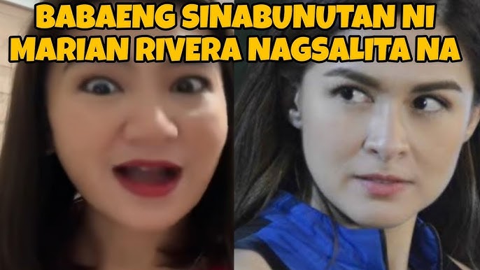 BABAENG SINAKTAN AT SINABUNUTAN NI MARIAN RIVERA NAGSALITA NA!