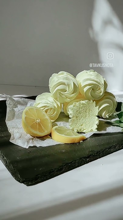 Лимонный зефир🍋 - YouTube