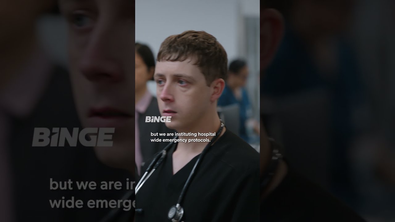 Dr Robby Tells The Hospital Staff There S Been A Mass Shooting Pitt BINGE
