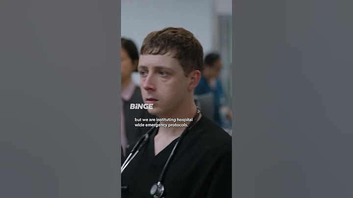 Dr Robby tells the hospital staff there's been a mass shooting | The Pitt | BINGE