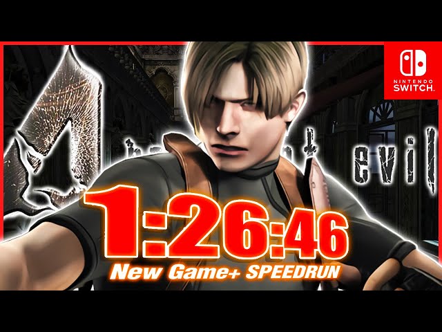 Resident Evil 4 Speedrun Finished In 1 Hour 25 Minutes (by MikeWave) 