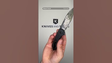 Civivi Elementum II Button Lock C18062PB DS1 Carbon Fiber Black G10, Damascus pocket knife