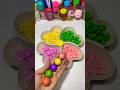 Satisfying gummy chocolate 🍐🍋🩷🍇🤣🌈 #viralvideo #gummy