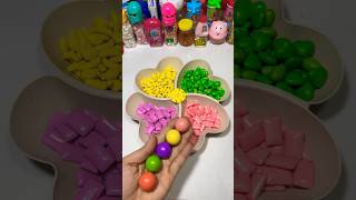Satisfying gummy chocolate 🍐🍋🩷🍇🤣🌈 #viralvideo #gummy