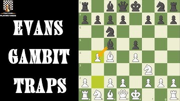 Bẫy Khai Cuộc Cờ Vua - Evans Gambit Traps