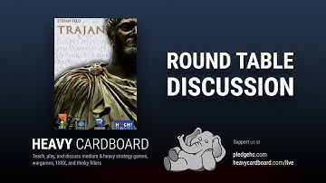Round Table only - Trajan Round Table discussion by Heavy Cardboard