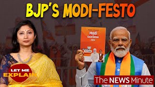 Decoding BJP manifesto: Hindutva, ‘Revdi’ & Modi | Let Me Explain with Pooja Prasanna