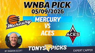 Mercury vs. Aces WNBA Betting Odds & Picks, 5/9/26 | Night Moves Show