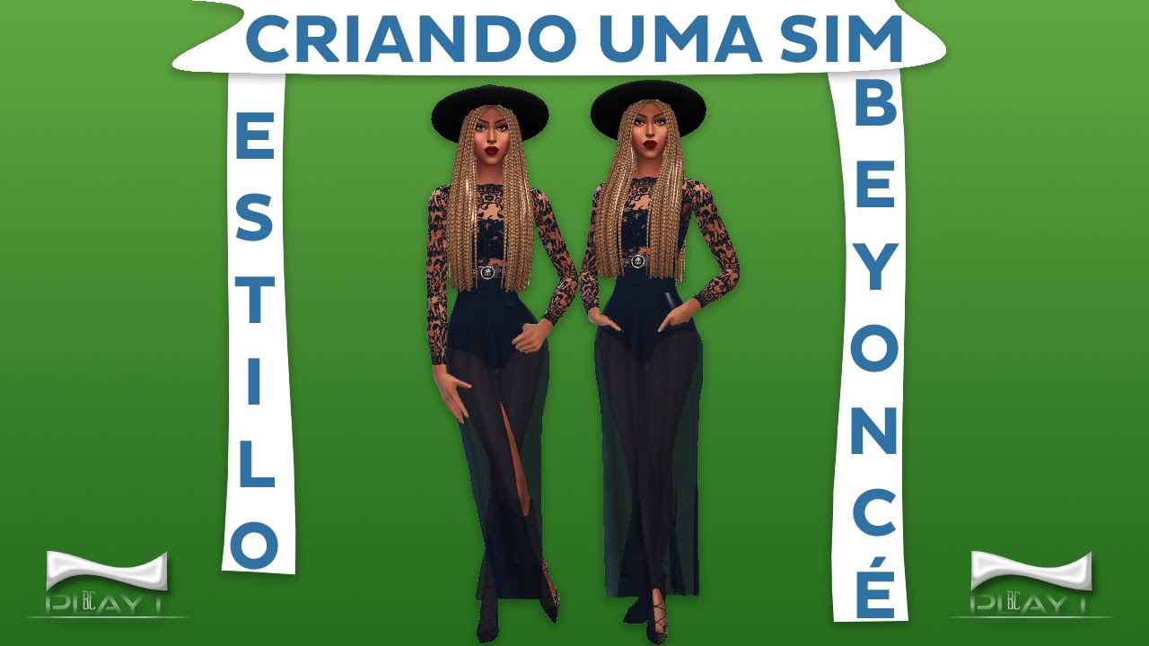 The Sims 4 - Beyoncé Style - Create A Sim - YouTube