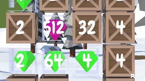 2048 3D - Gameplay Walkthrough -