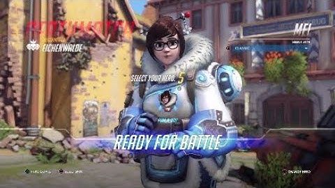 Overwatch Mei gameplay | 8 players FFA DM