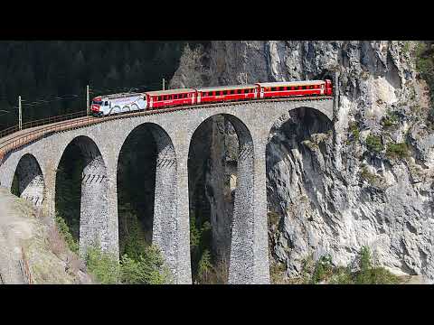 Железная дорога Земмеринг — первая в мире горная железная дорога.