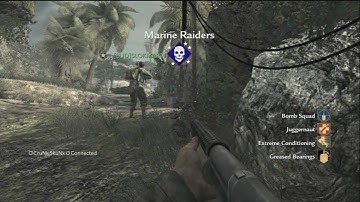 Call of Duty World at War - Blame Truth and Crunk Skunk dual comm. (Trench Gun Challenge)