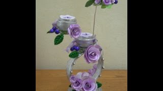 Best Out Of Waste Paper  Decorative Candle Stand