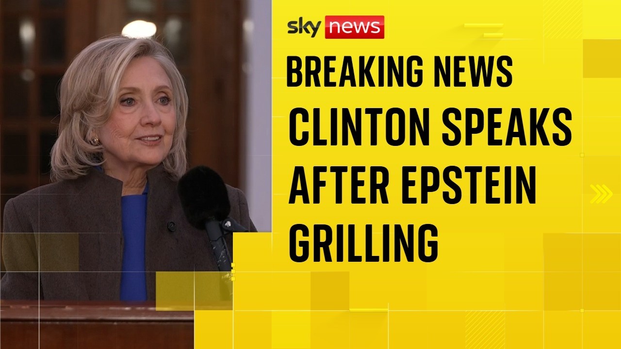 Clinton says she was asked about UFOs and Pizzagate during Epstein hearing
