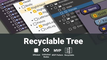 Recyclable Tree View for Unity