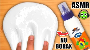 NO BORAX FEVICOL SLIME👅🎧 How to make Slime with Fevicol without Clear Glue and Borax