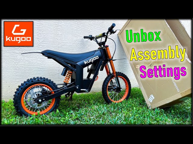1piu1uguale3 ウノピゥ SET-UP‼️ Unbox and Assembly - Electric Pit Bike - Tuttio Soleil01 or
